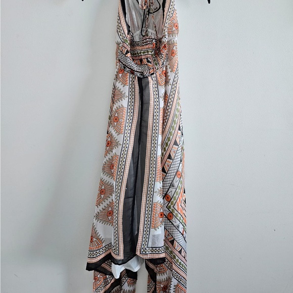 Long Bohemian Dress- beach coverup - Picture 6 of 7